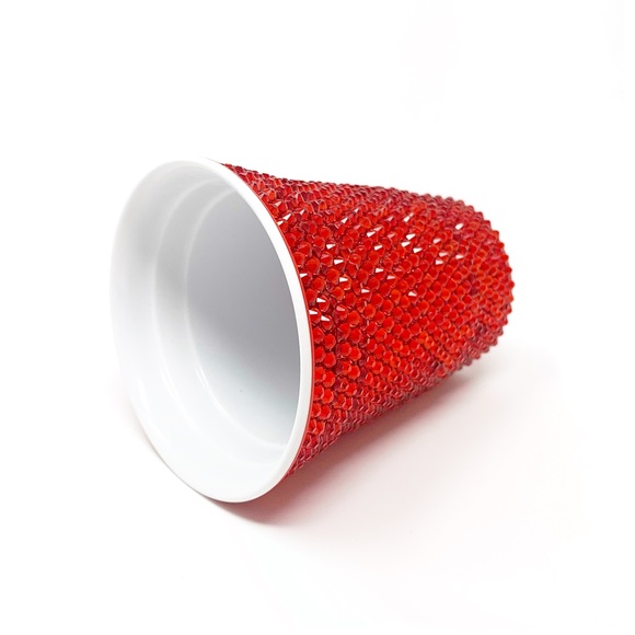 Rhinestone Bling 16oz Reusable Solo Cup - Picture 3 of 3